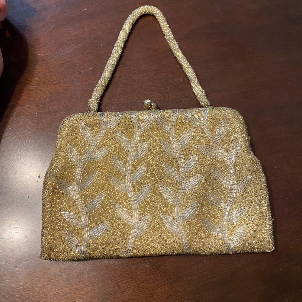 Vintage HandBeaded Handbag